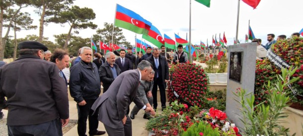 Nərimanovda şəhidin anım günü qeyd edildi - FOTOLAR